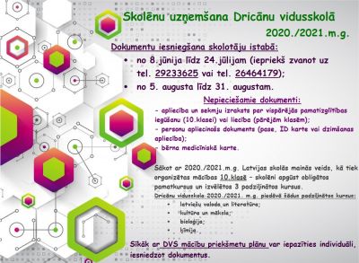 DVS uzņemšana